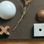 Elements - Blue Egg on Brown Wooden Chopping Board