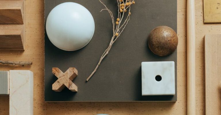 Elements - Blue Egg on Brown Wooden Chopping Board