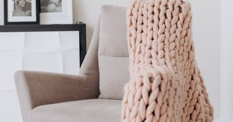 Comfortable Seating - White and Brown Armchair Beside White Wall