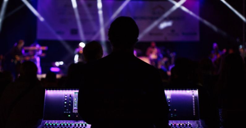 Live Shows - Silhouette Photo of People Beside Monitor