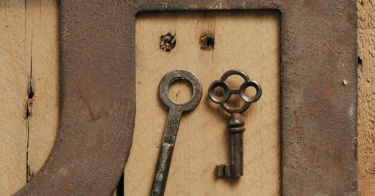 Elements - Black Metal Tool on Brown Wooden Table